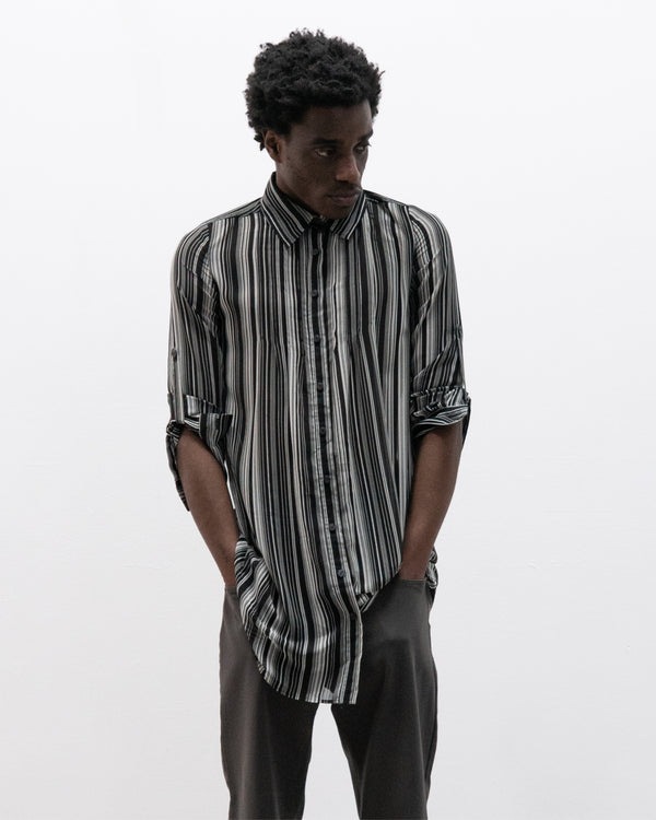 tornado mart translucent long shirt