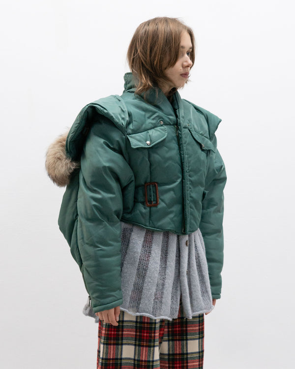 closed by marithé + francois girbaud triangle bomber jacket