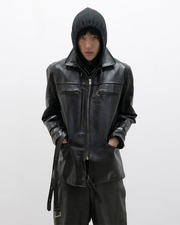 1950s us made leather coat