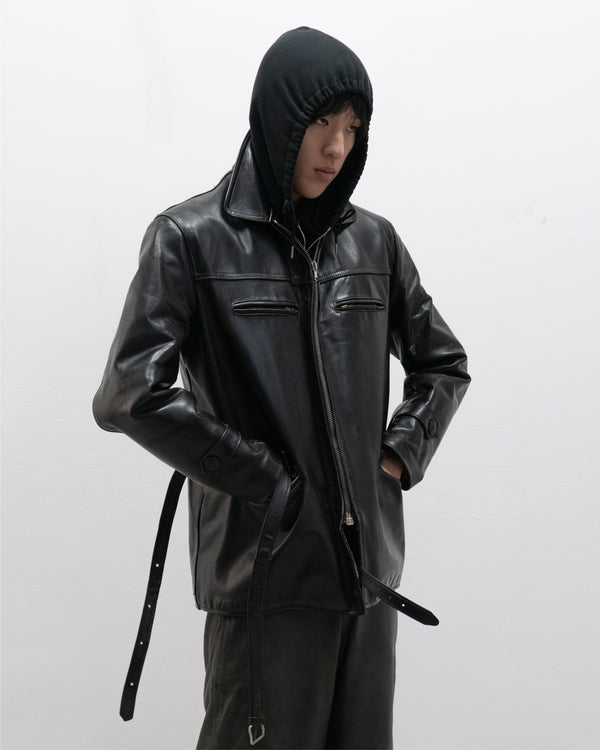 1950s us made leather coat