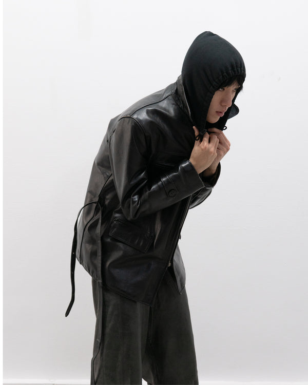 1950s us made leather coat