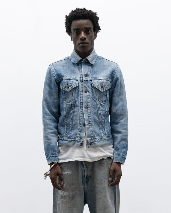 1970's levi's type 3 trucker jacket with blanket lining