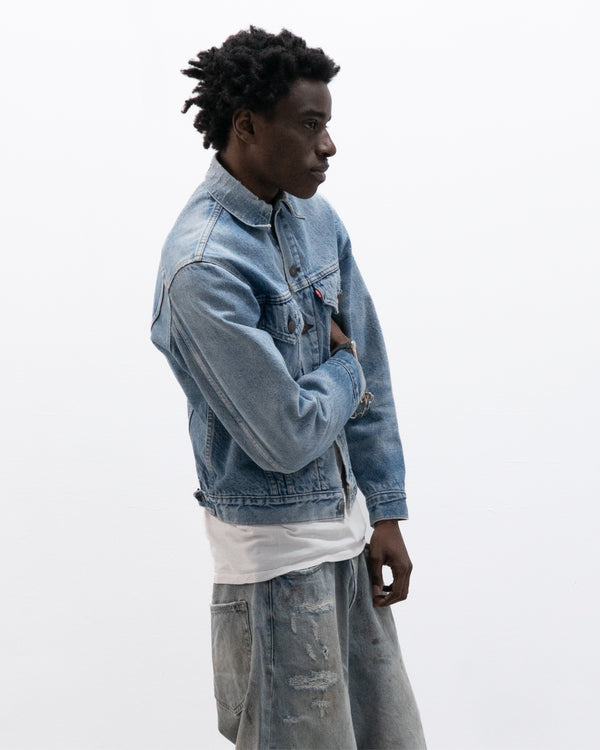 1970's levi's type 3 trucker jacket with blanket lining