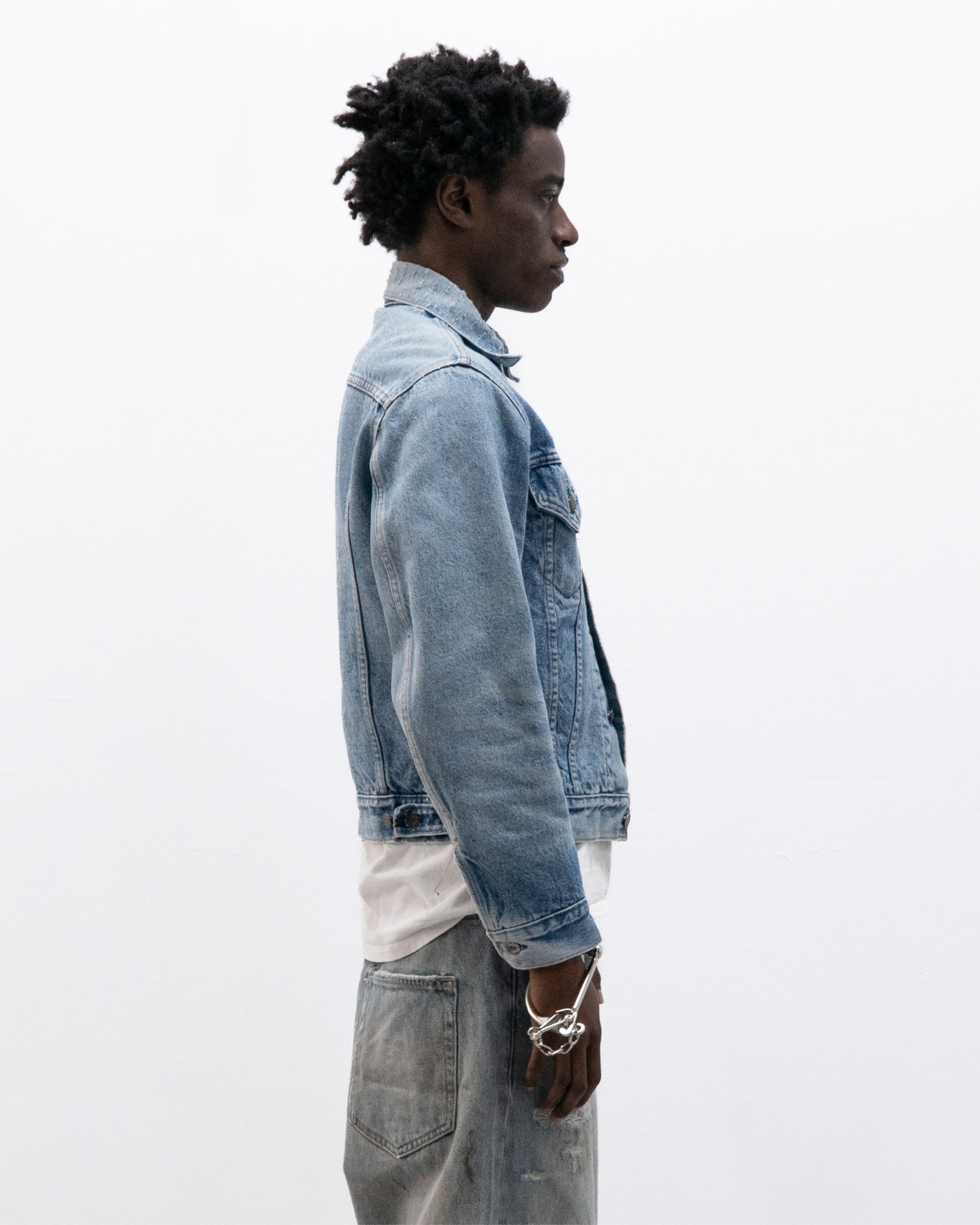 1970's levi's type 3 trucker jacket with blanket lining