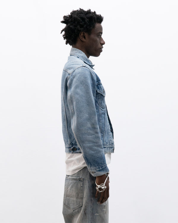 1970's levi's type 3 trucker jacket with blanket lining