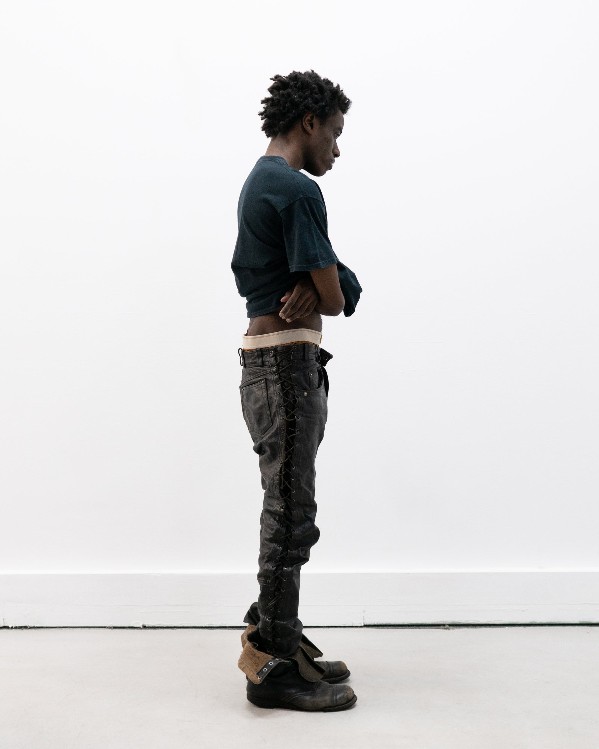 leather motorcycle trousers