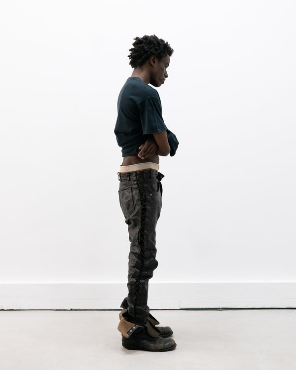 leather motorcycle trousers