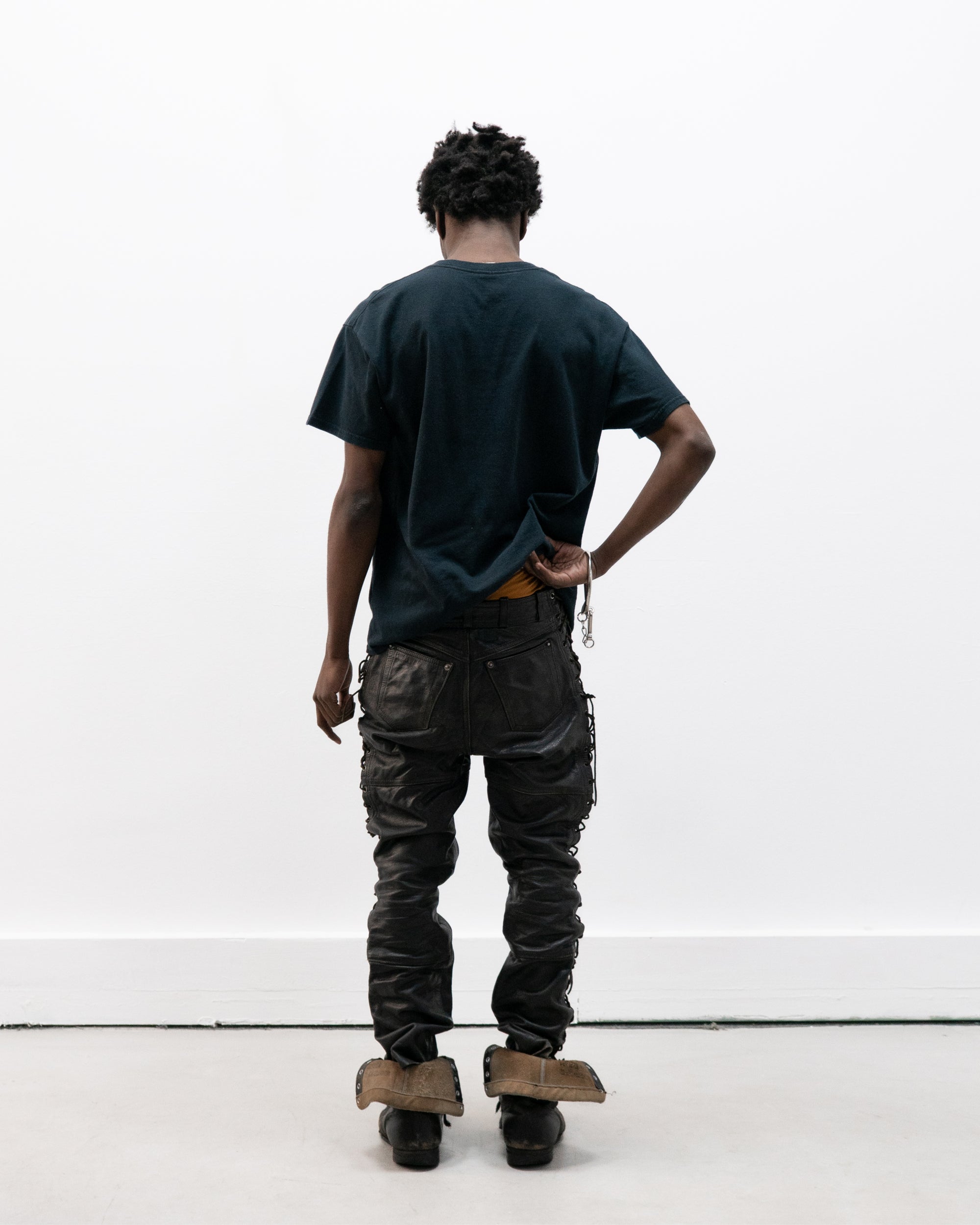 leather motorcycle trousers