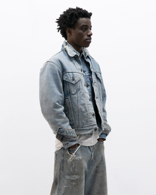1980s levi's blanket lined type 3 denim jacket