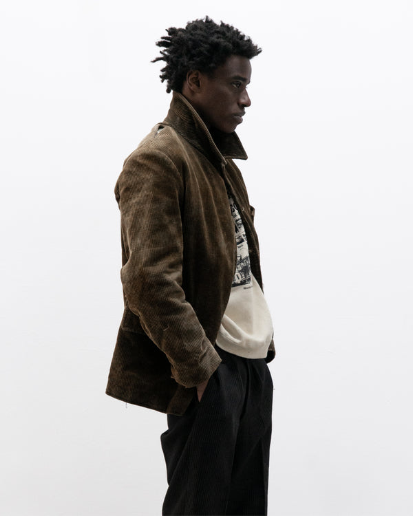 1950s french corduroy work jacket