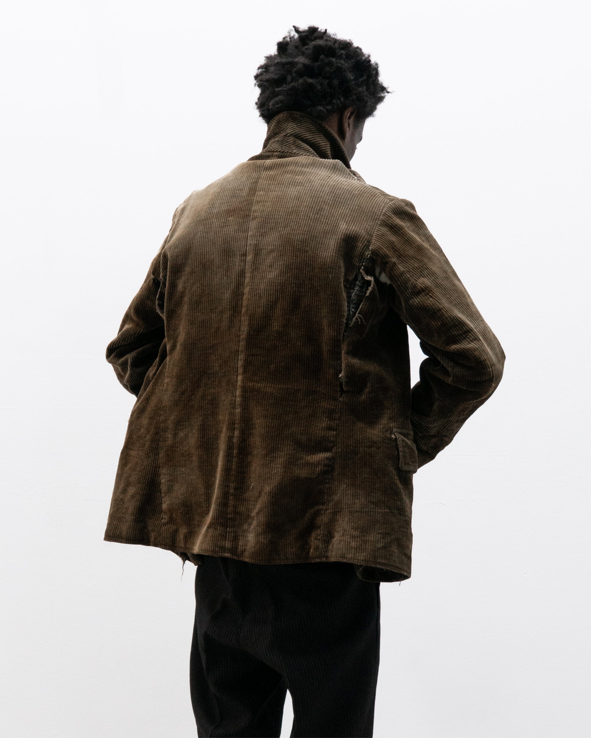 1950s french corduroy work jacket