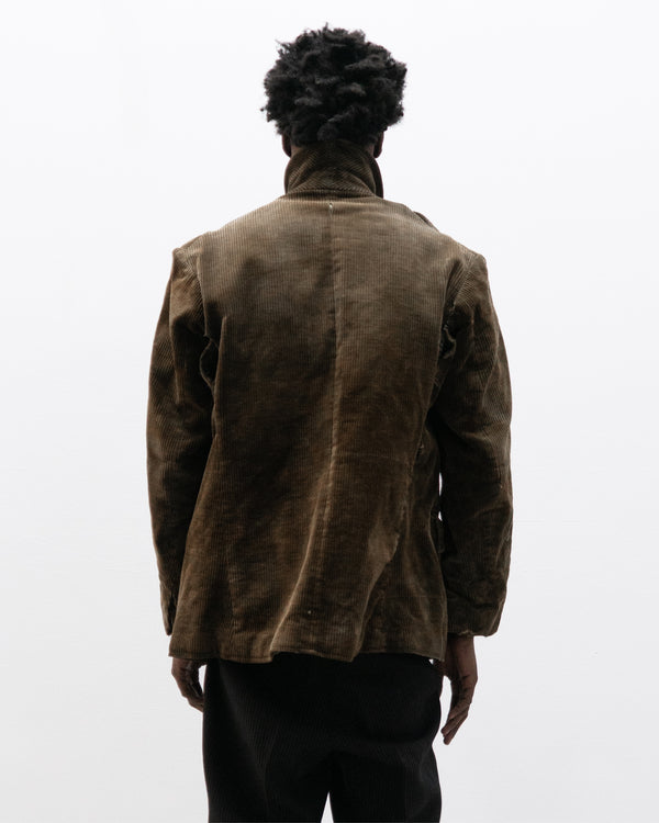 1950s french corduroy work jacket