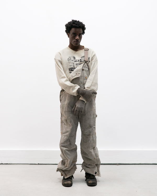 1980s carhartt thermal dungarees