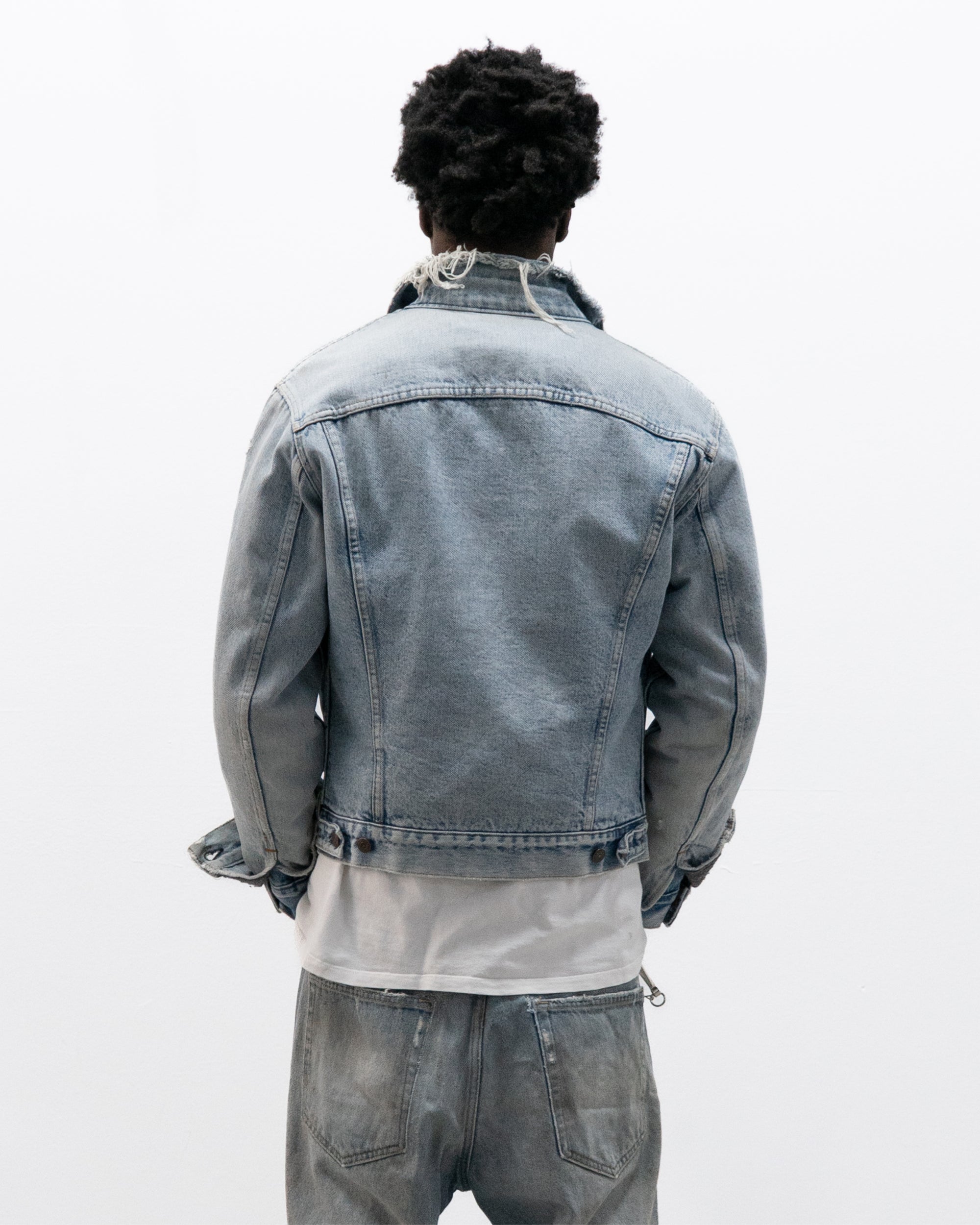 1980s levi's blanket lined type 3 denim jacket