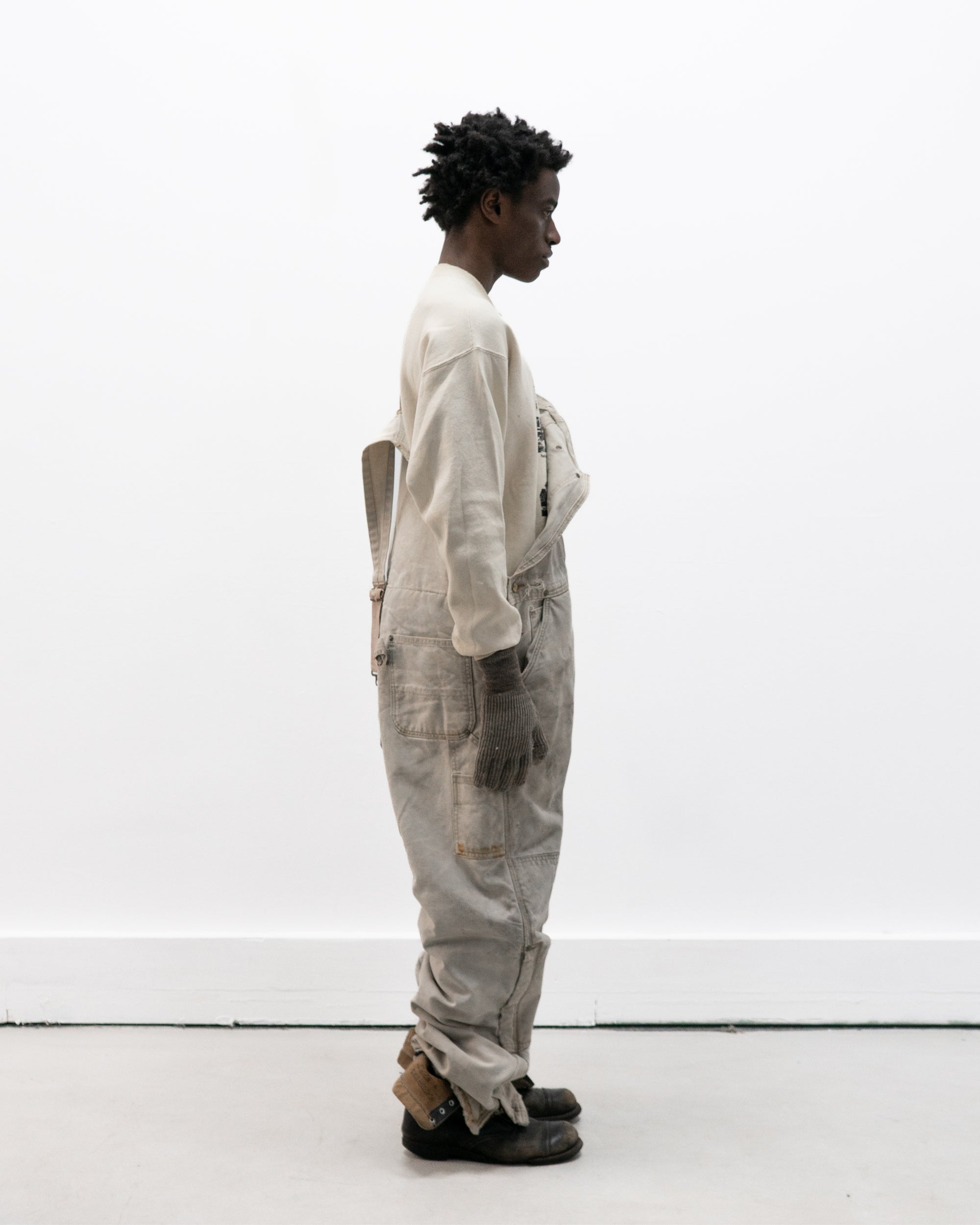 1980s carhartt thermal dungarees