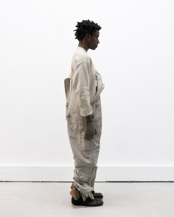 1980s carhartt thermal dungarees