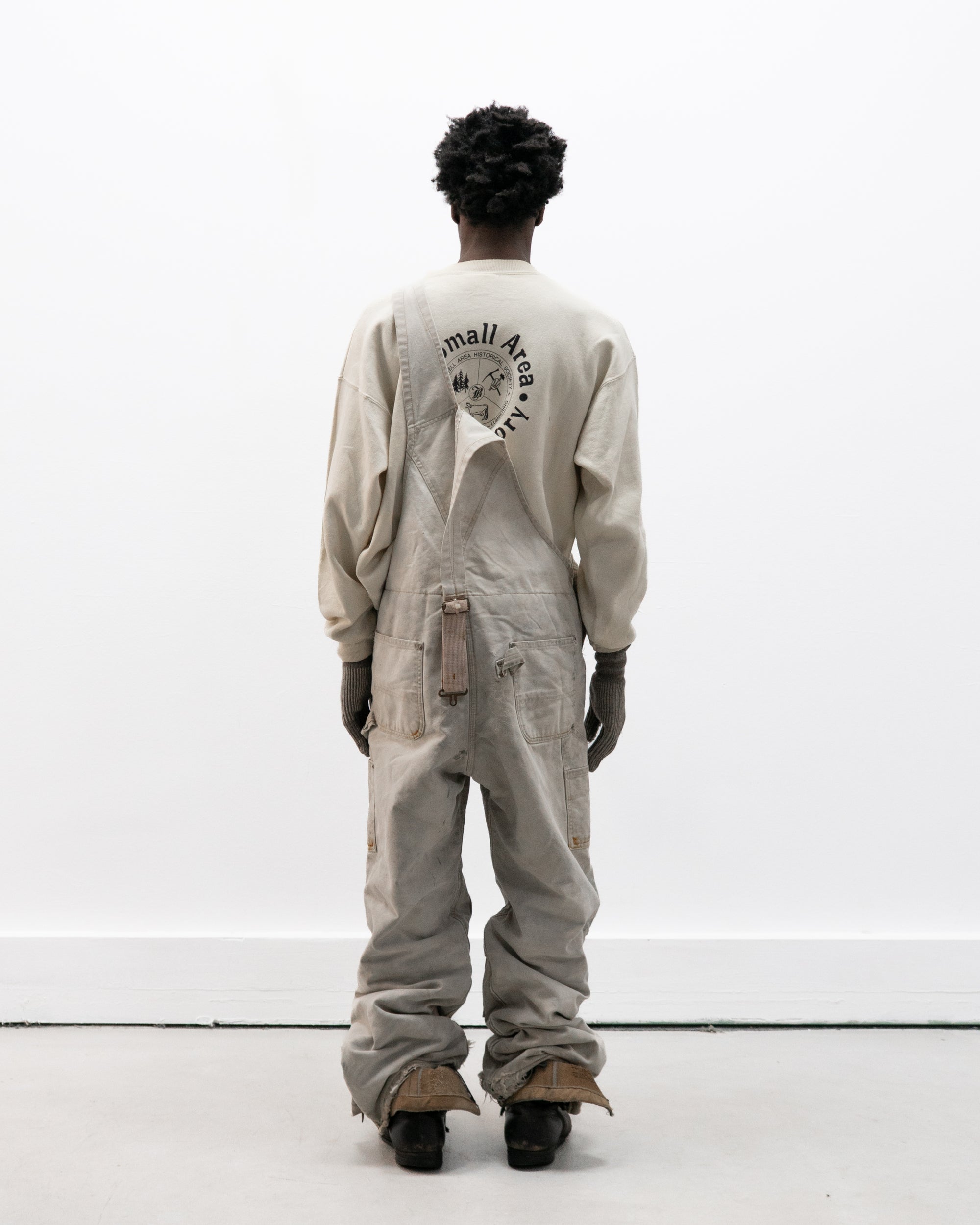 1980s carhartt thermal dungarees