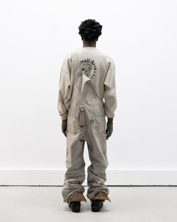 1980s carhartt thermal dungarees