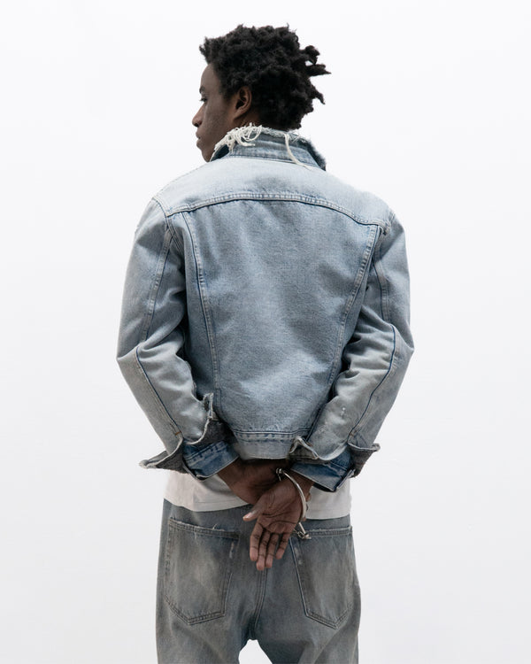 1980s levi's blanket lined type 3 denim jacket