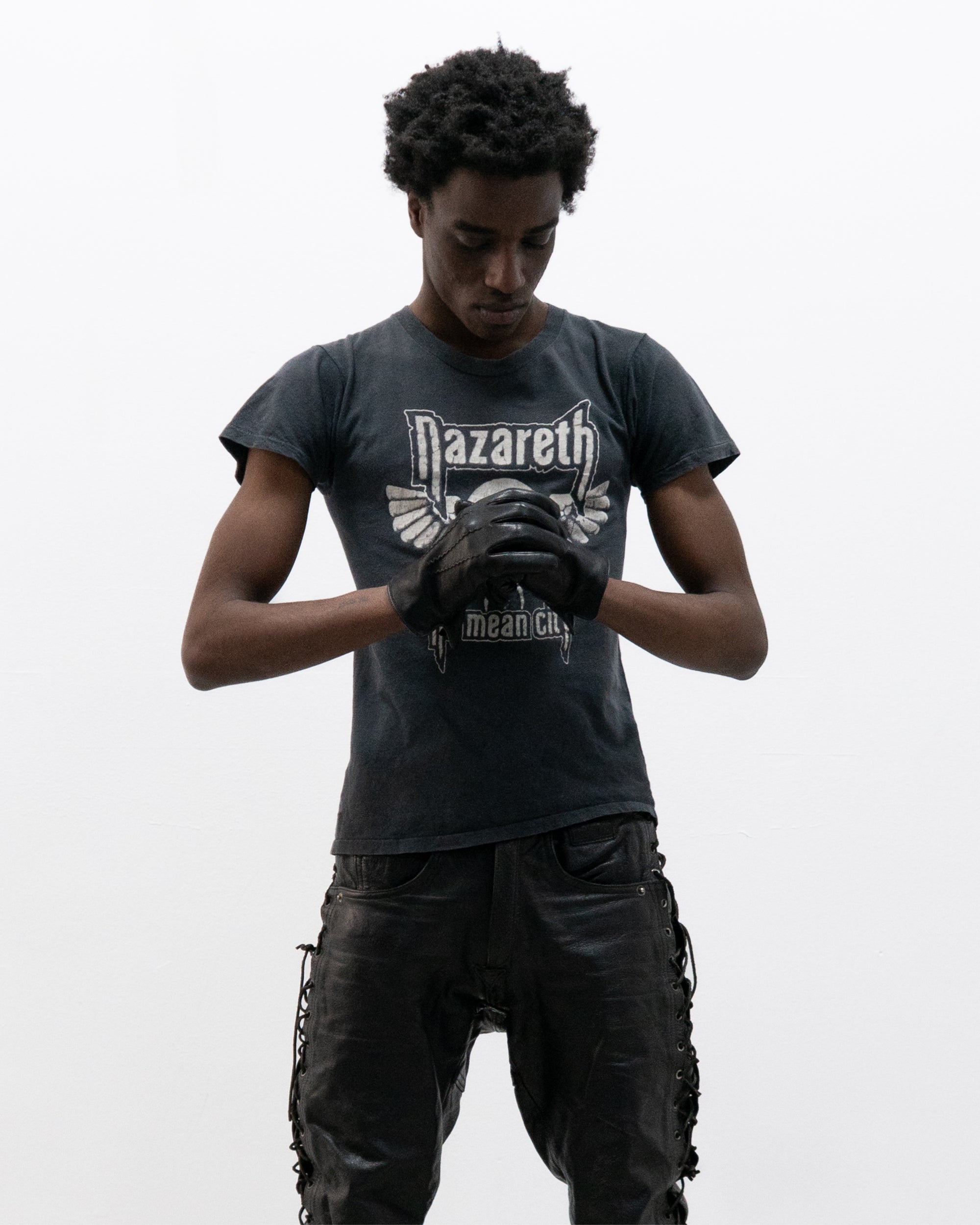 1979 nazareth no mean city tee