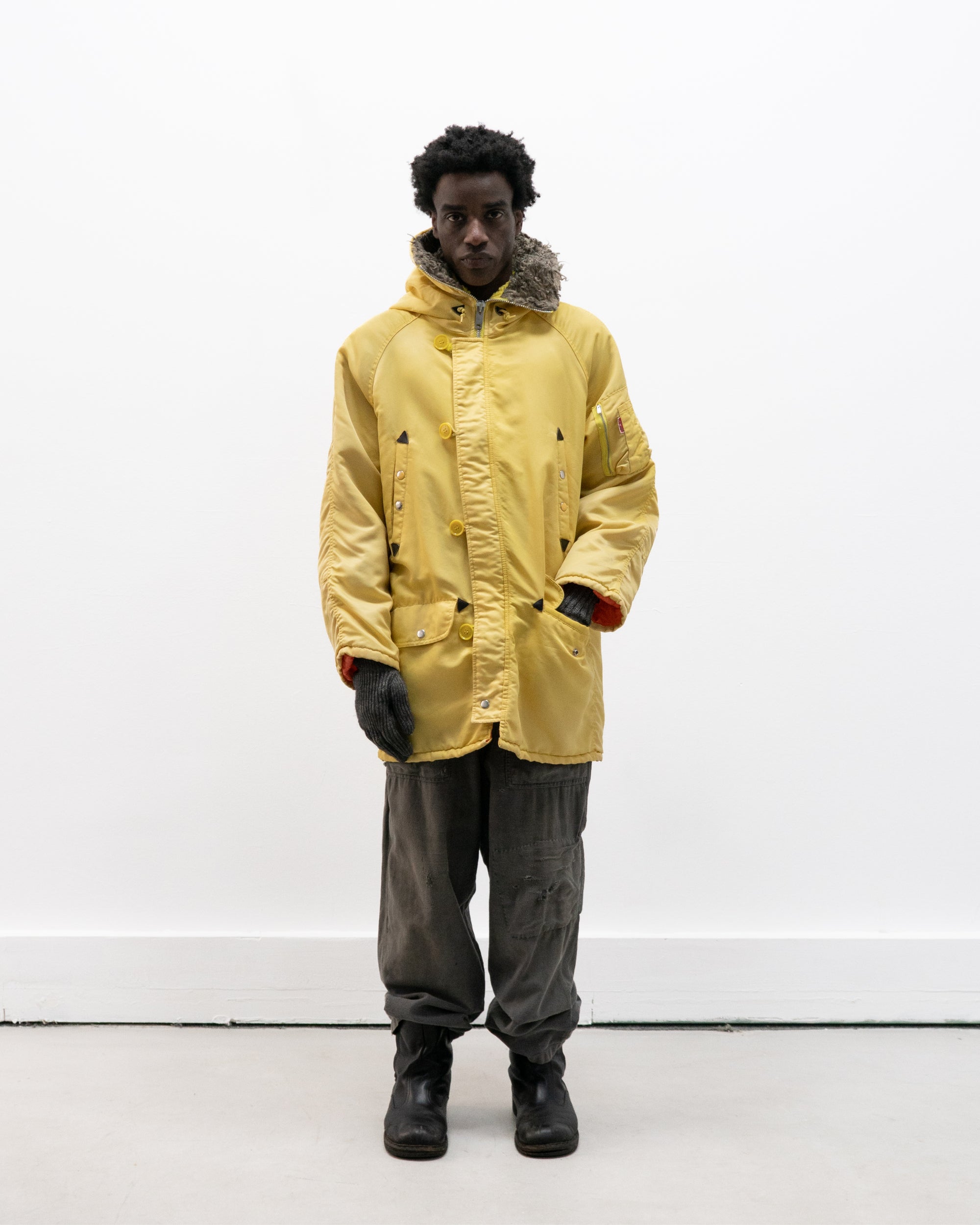 1980s italian made n-3b coat