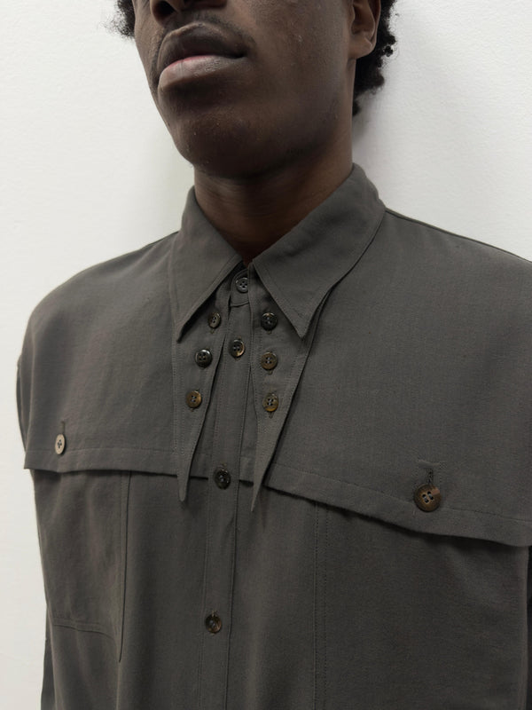 japanese button up shirt