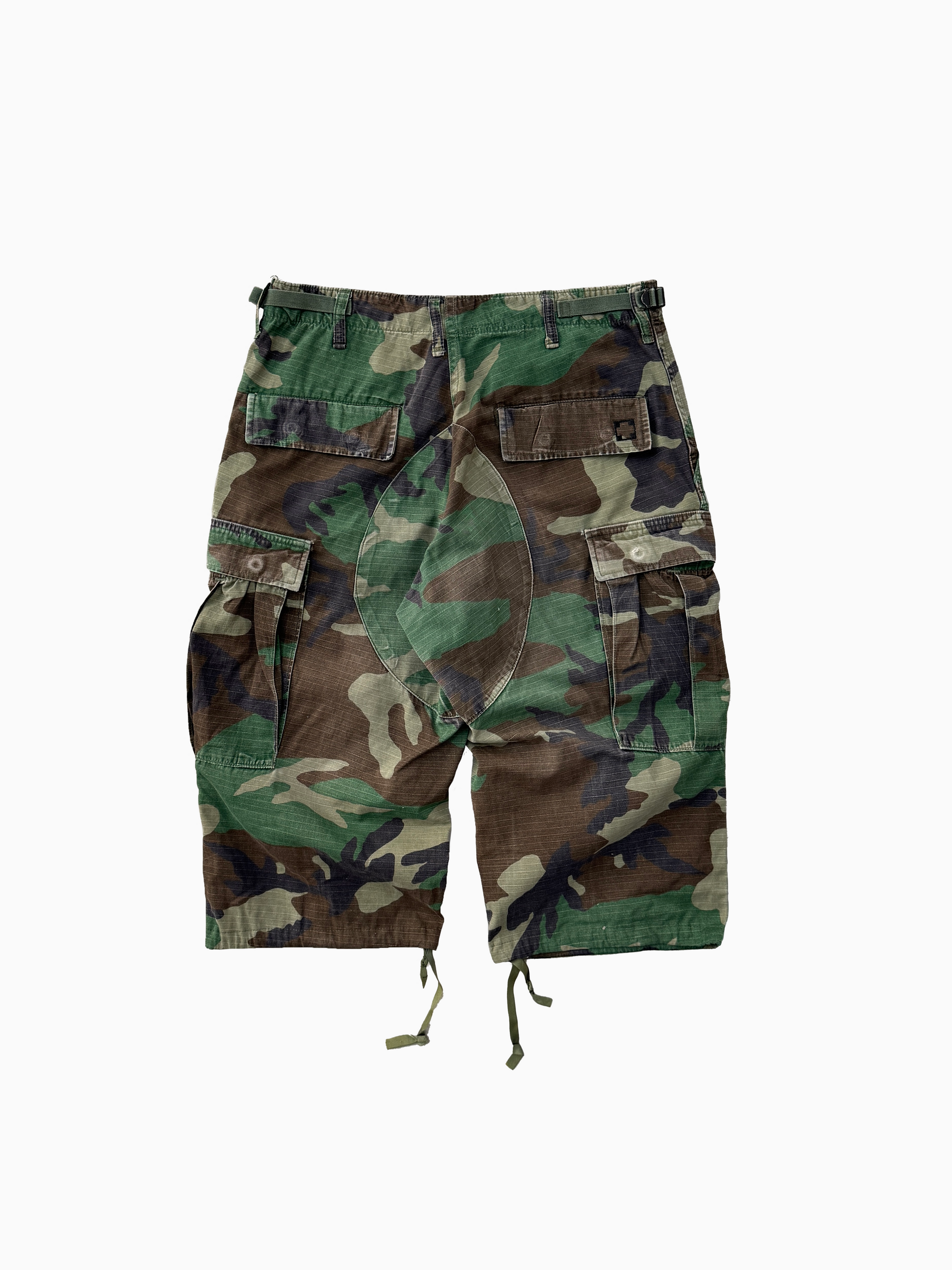 zweite hand werk battle dress uniform capri shorts
