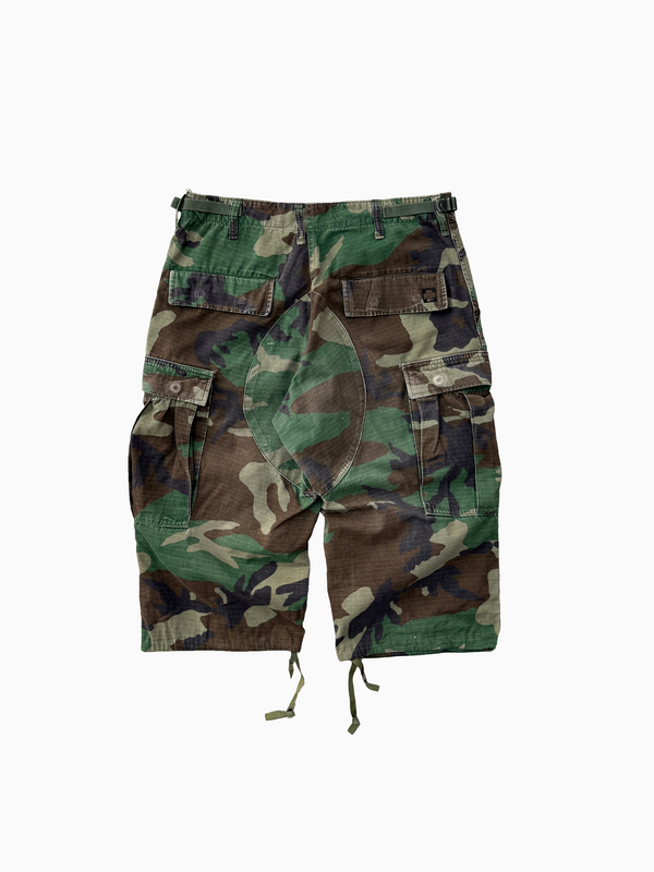 zweite hand werk battle dress uniform capri shorts