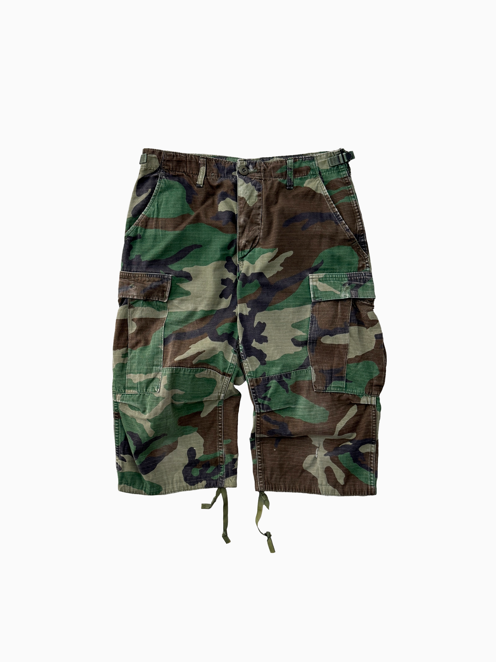 zweite hand werk battle dress uniform capri shorts