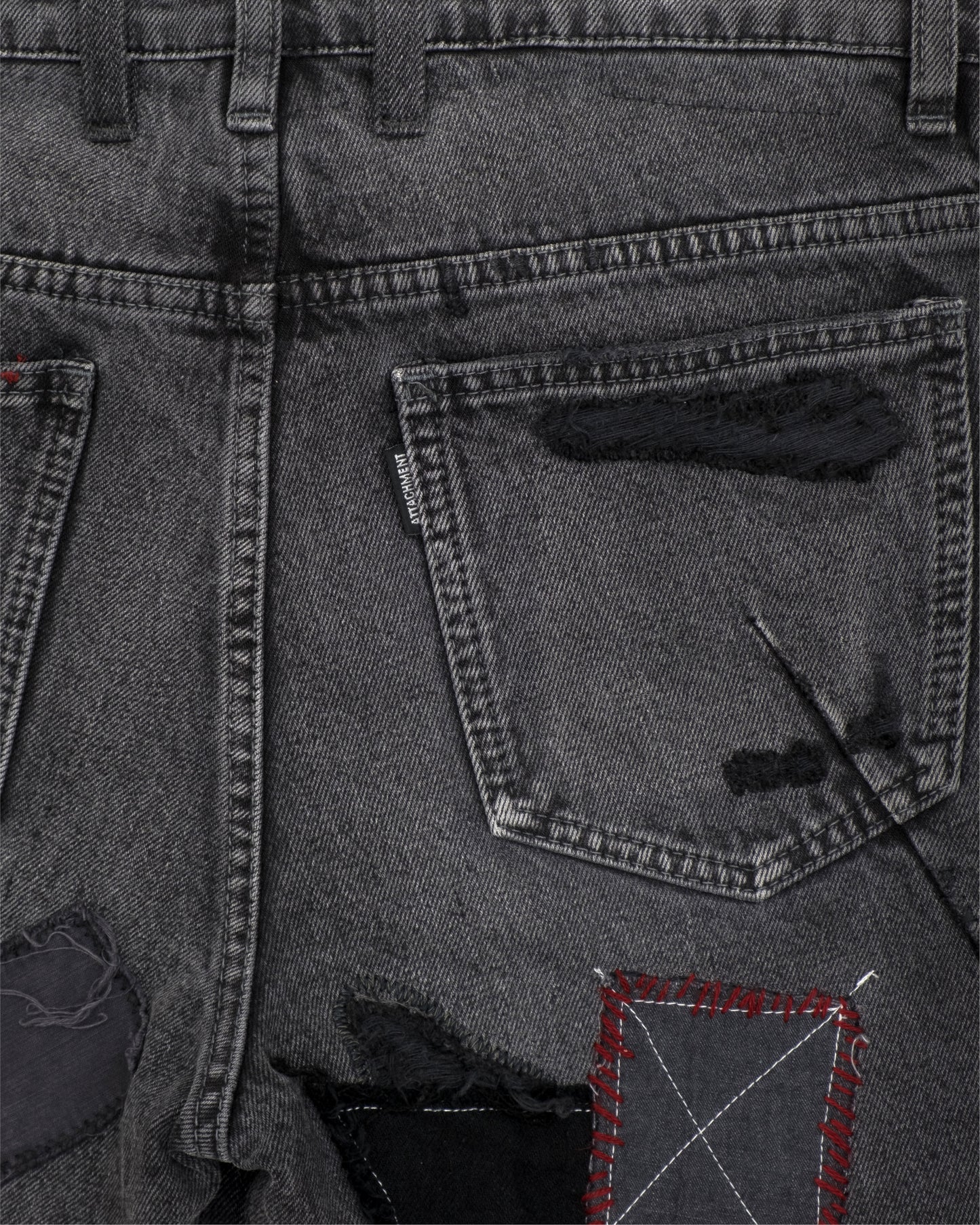 Attachment Articulated Jeans